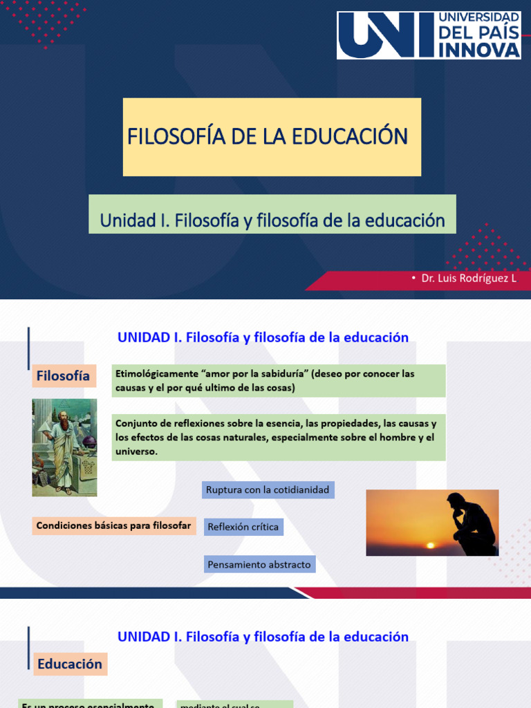 Filosofía de la Educación: Reflexiones Críticas | PDF | Modernidad ...