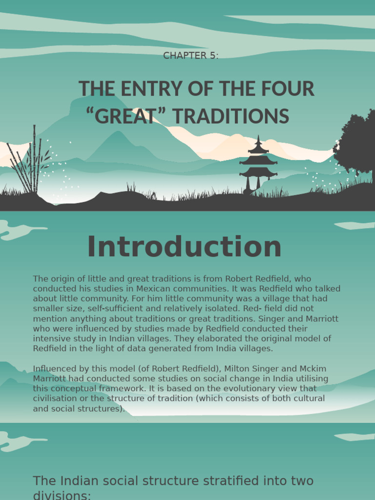 GROUP 5 The Entry of The Four Great Traditions | PDF | Brunei ...