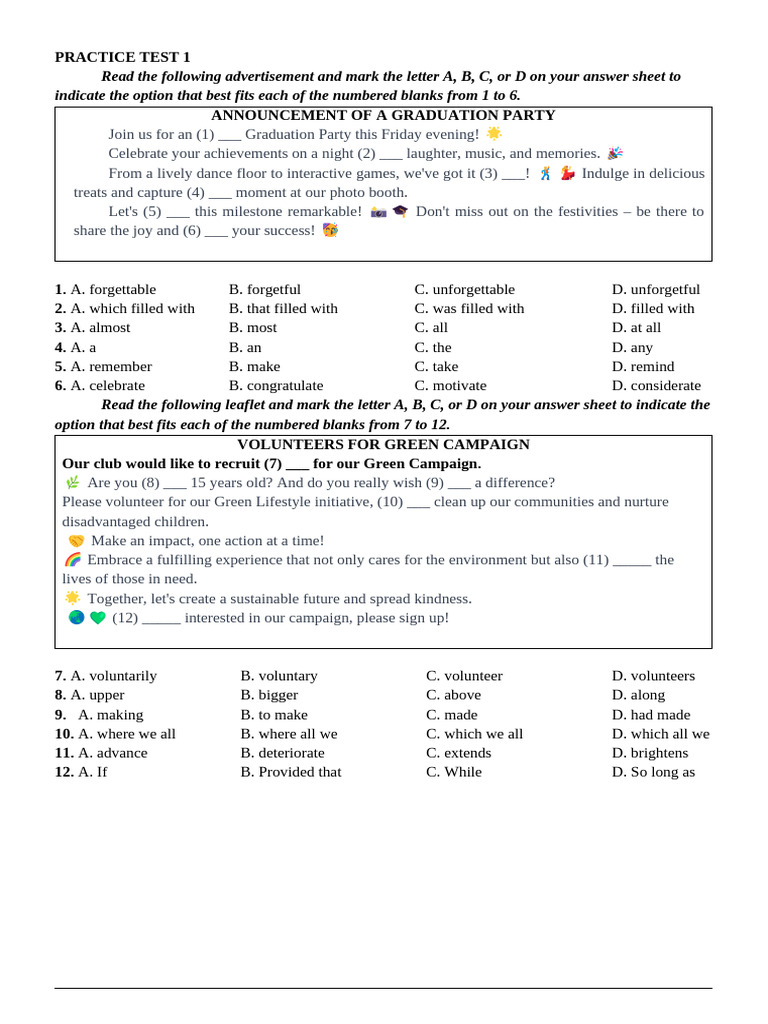 Graduation Party and Volunteer Test | PDF | Wildfire | Forests