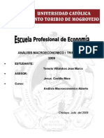 Análisis Macroeconómico Del Perú
