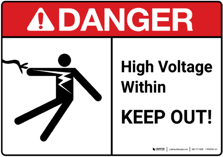 Electrical Hazard Keep Out | PDF