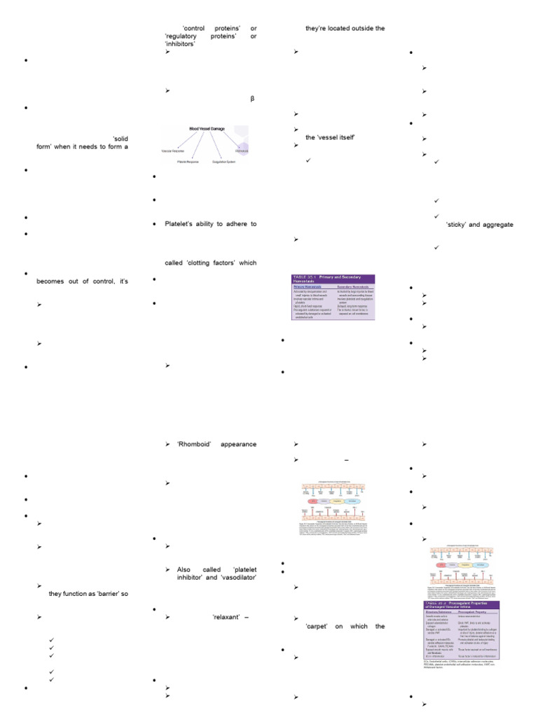 TRANS WEEK 3 LEC PRIMARY HEMOSTASIS | PDF | Platelet | Coagulation