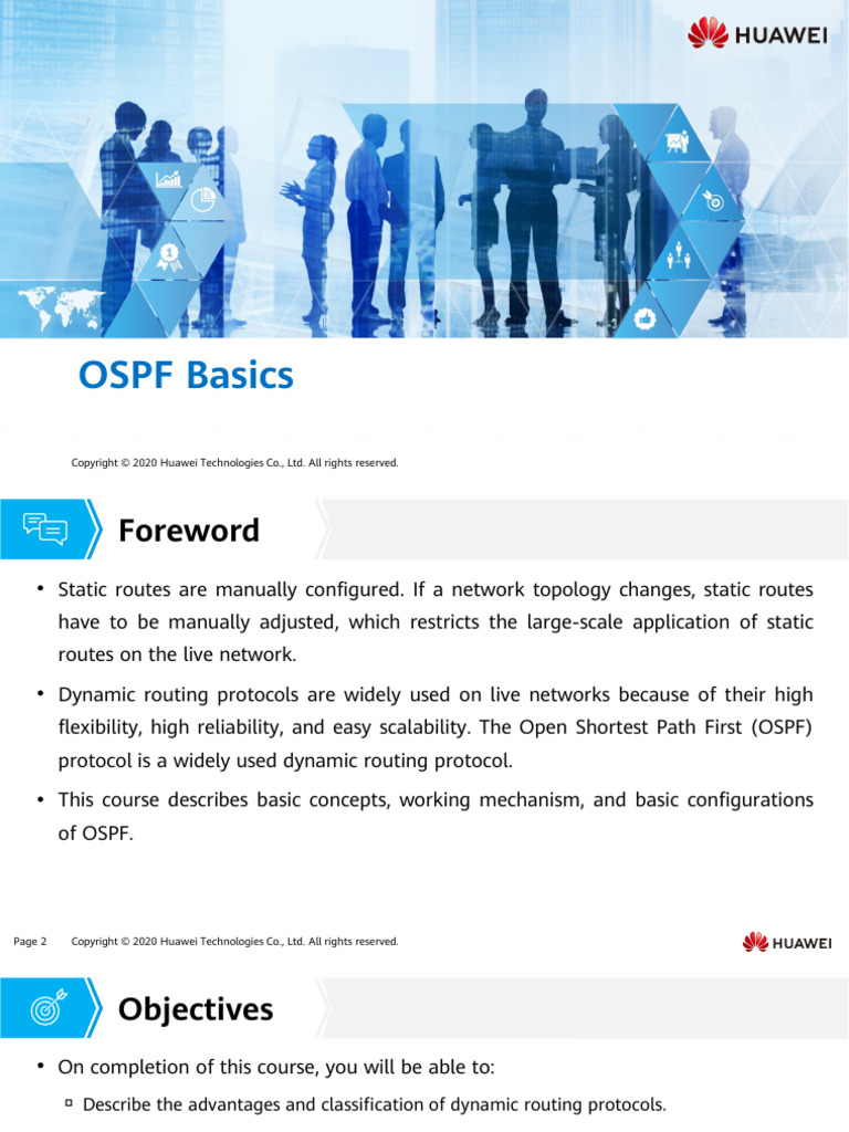 Sesión 2 OSPF Basics | PDF | Routing | Computer Network