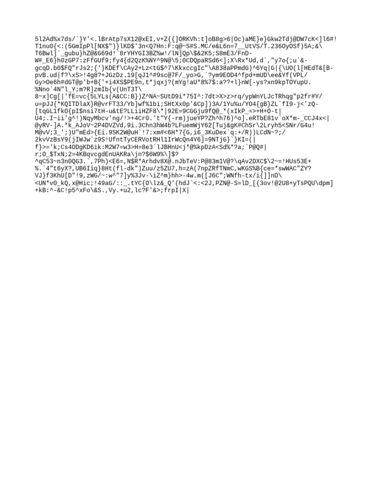 Encrypted Data String Analysis | PDF
