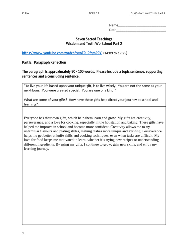 7 Teachings 3. Wisdom and Truth Part 2 | PDF | Wisdom | Learning