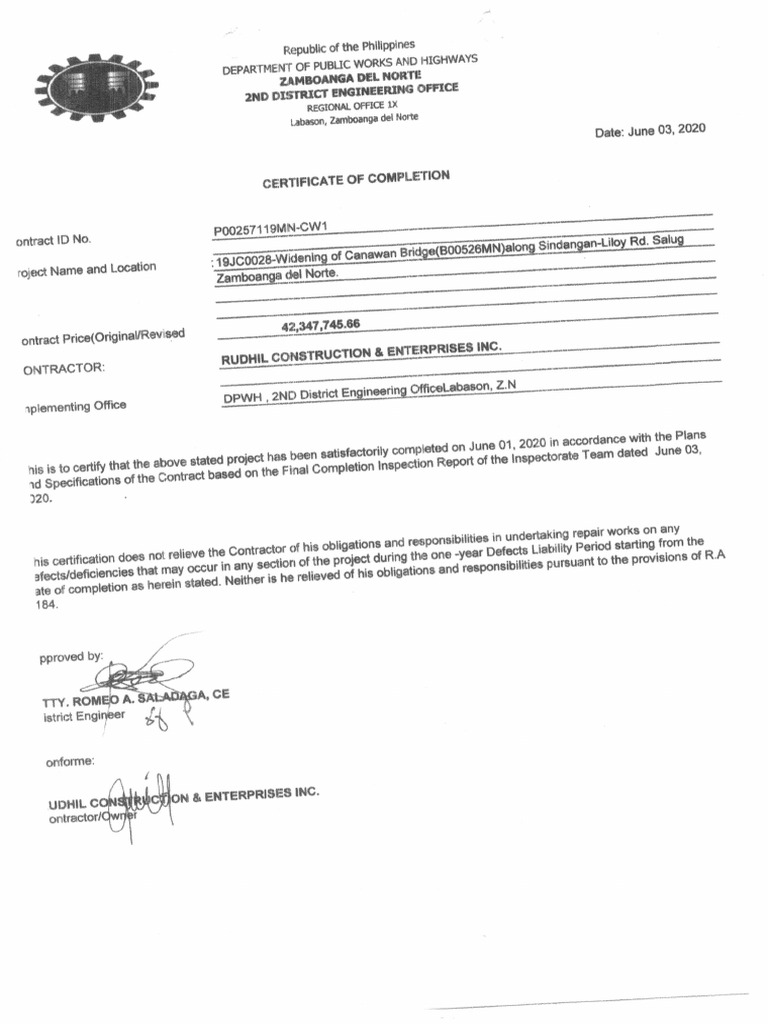 COMPLETION | PDF