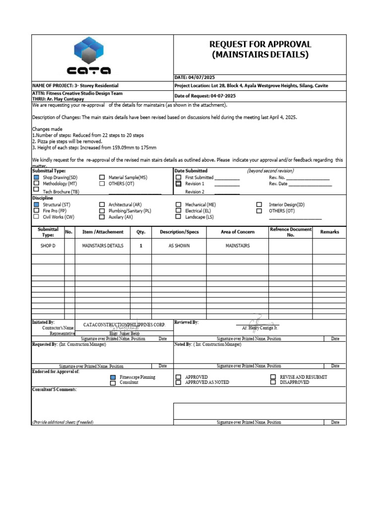 Rfa Maintairs Revised 04072025 | PDF