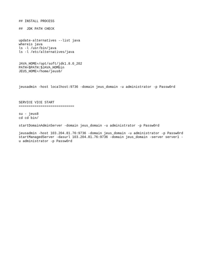 JEUS 8 Installation Guide | PDF