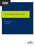 Vertex Retail Product Guide