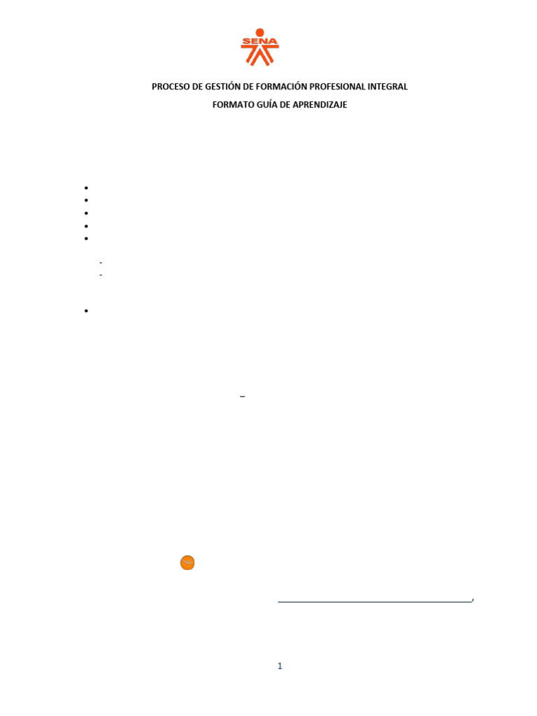 Guía de Aprendizaje para Instructores SENA | PDF | Multimedia | Aprendizaje