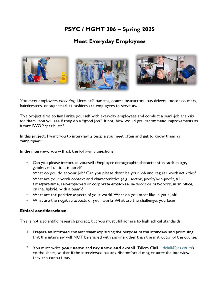 Employee Job Analysis Project Guide | PDF | Employment | Business