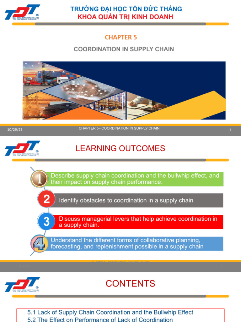 Chapter5 - Coordination in Supply Chain | PDF | Supply Chain | Inventory