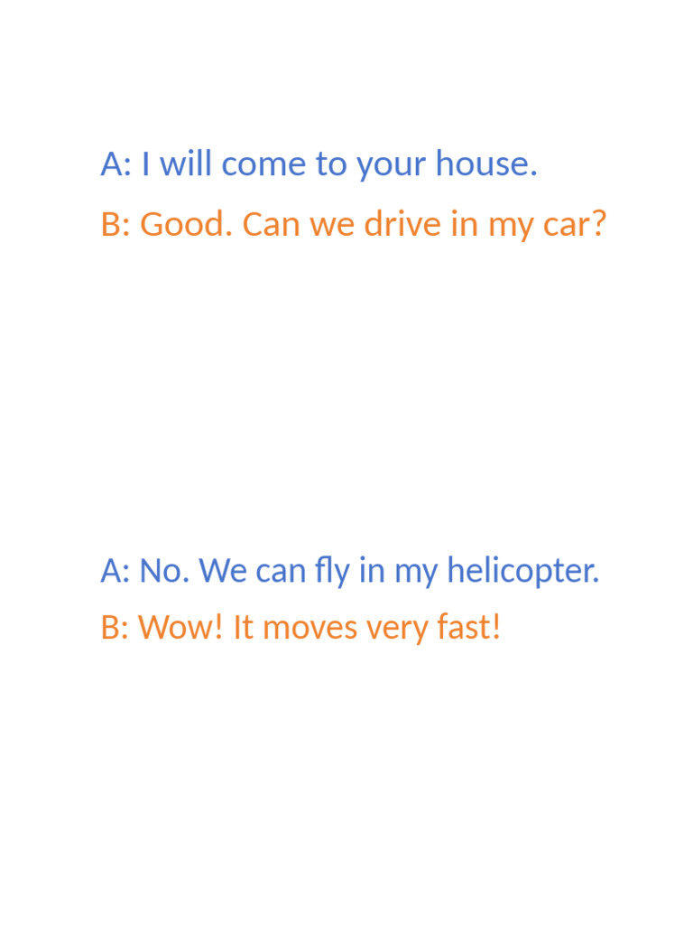 Dialogue Training For Kids | PDF