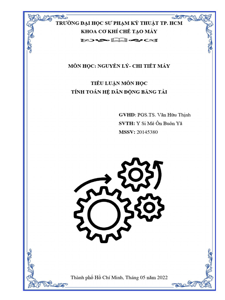 D An Nguyen Ly Chi Tit May D 3 SPKT | PDF