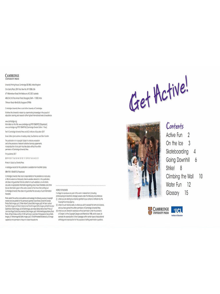 Cambridge Reading Adventures Orange Get Active | PDF