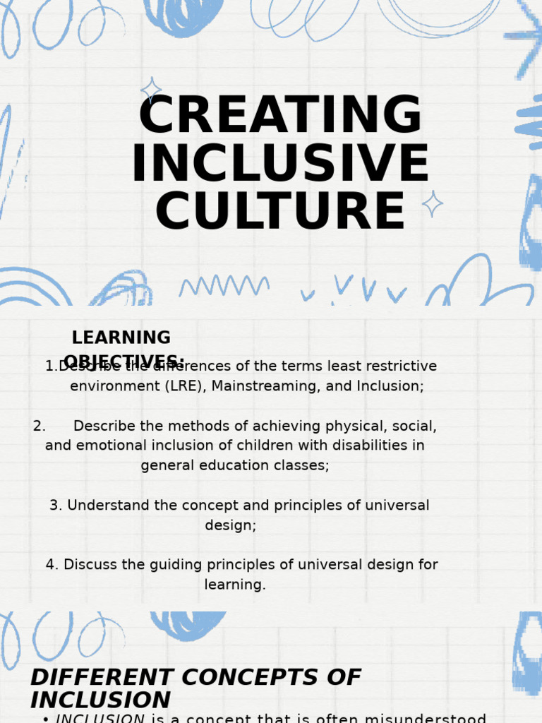 Inclusive Education Strategies Explained | PDF | Inclusion (Education ...