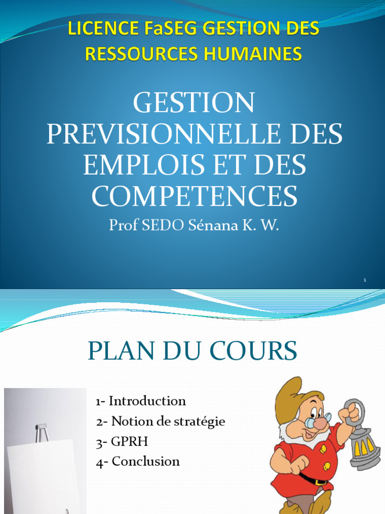 GPEC : Stratégies et enjeux 2025 | PDF | Gestion des ressources ...