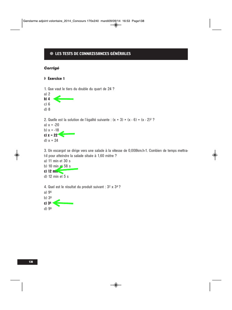 Exercices de Mathématiques Corrigés | PDF | Triangle | Multiplication