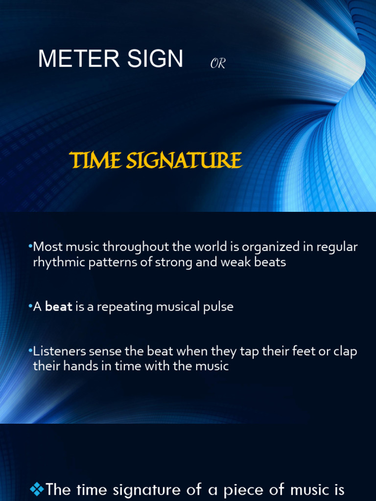 Understanding Time Signatures in Music | PDF | Rhythm | Musicology