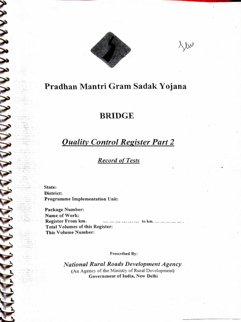 Quality Control Ragister Part 2-2 | PDF