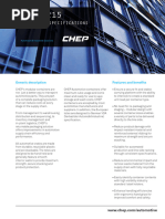 CHEP Euro Pallet Specifications and Details | PDF | Pallet | Lumber