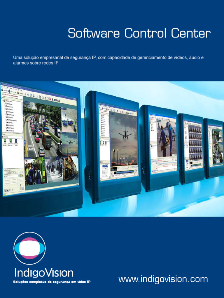 Manual do Control Center IndigoVision | PDF | Rede de computadores | Câmera