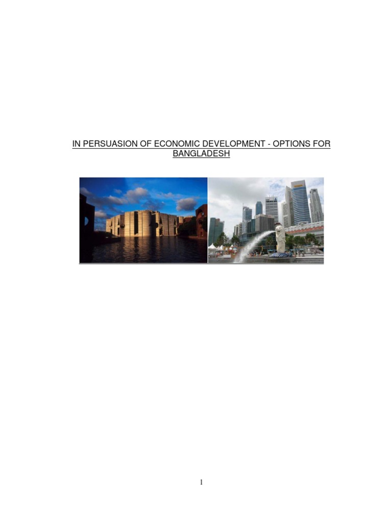 Economic Development - Bangladesh | PDF | Human Resources | Singapore