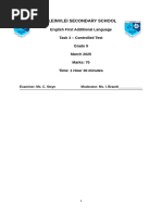 Grade 9 English Lesson Plan 2025 | PDF | English Language | Reading ...