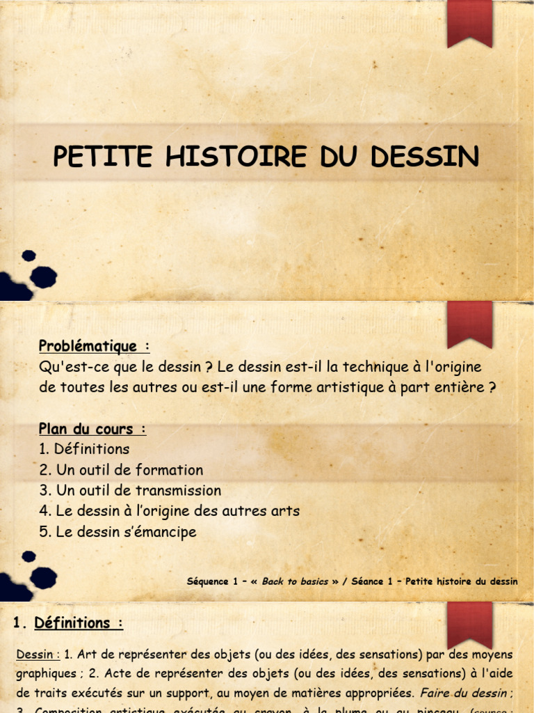 Histoire et Évolution du Dessin | PDF | Dessin | Leonard de Vinci