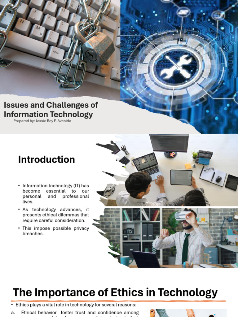 Ethical Challenges in Information Technology | PDF