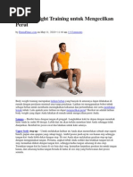 Download 5 Body Weight Training Untuk Mengecilkan Perut by Vina Eska SN85265006 doc pdf