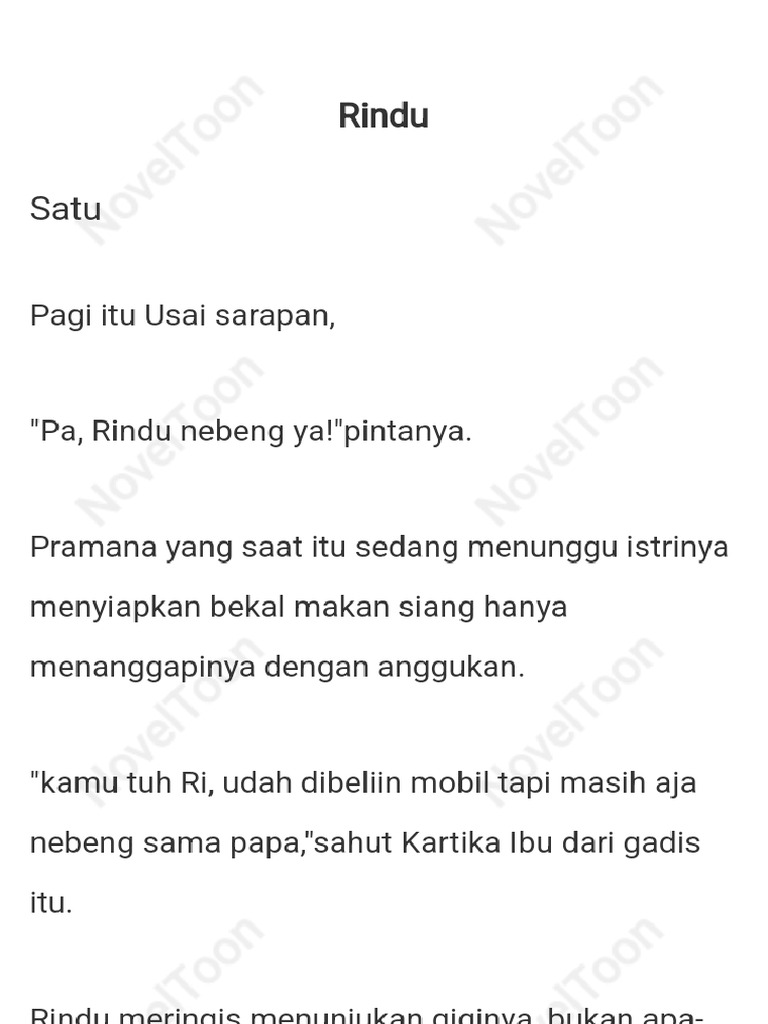 Rindu | PDF