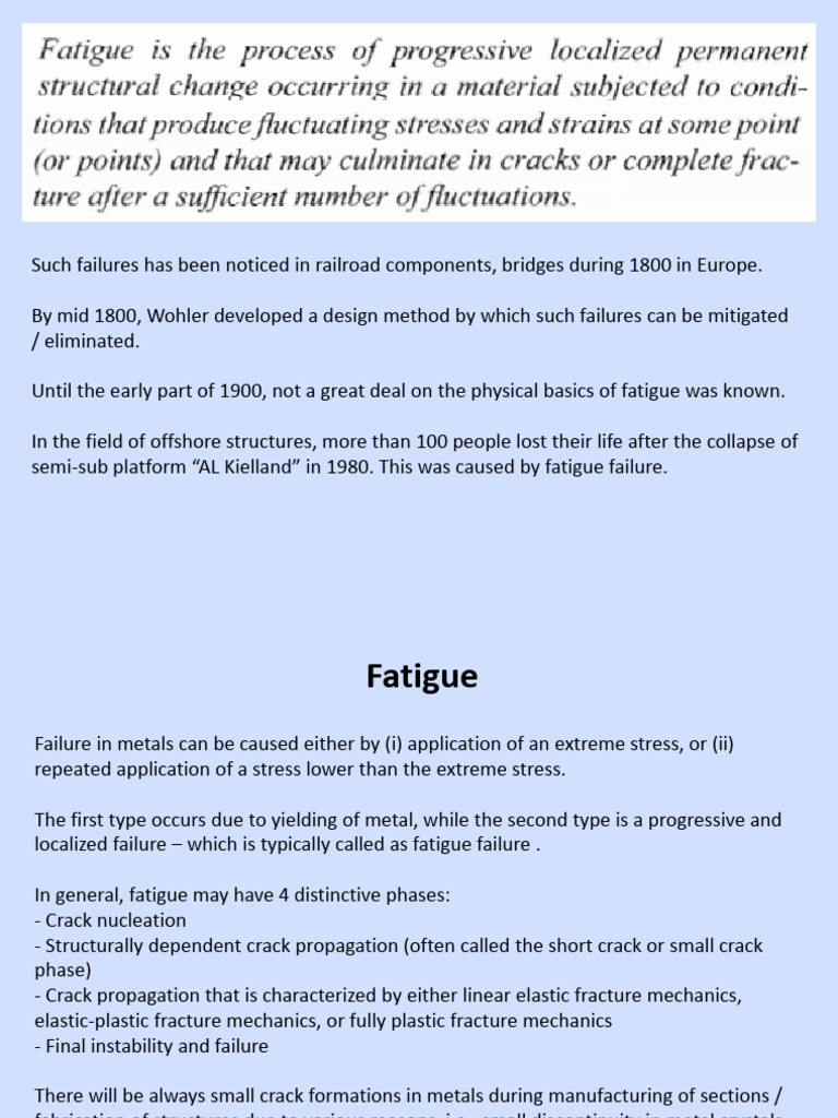Fatigue EOE 2 | PDF | Fatigue (Material) | Fracture