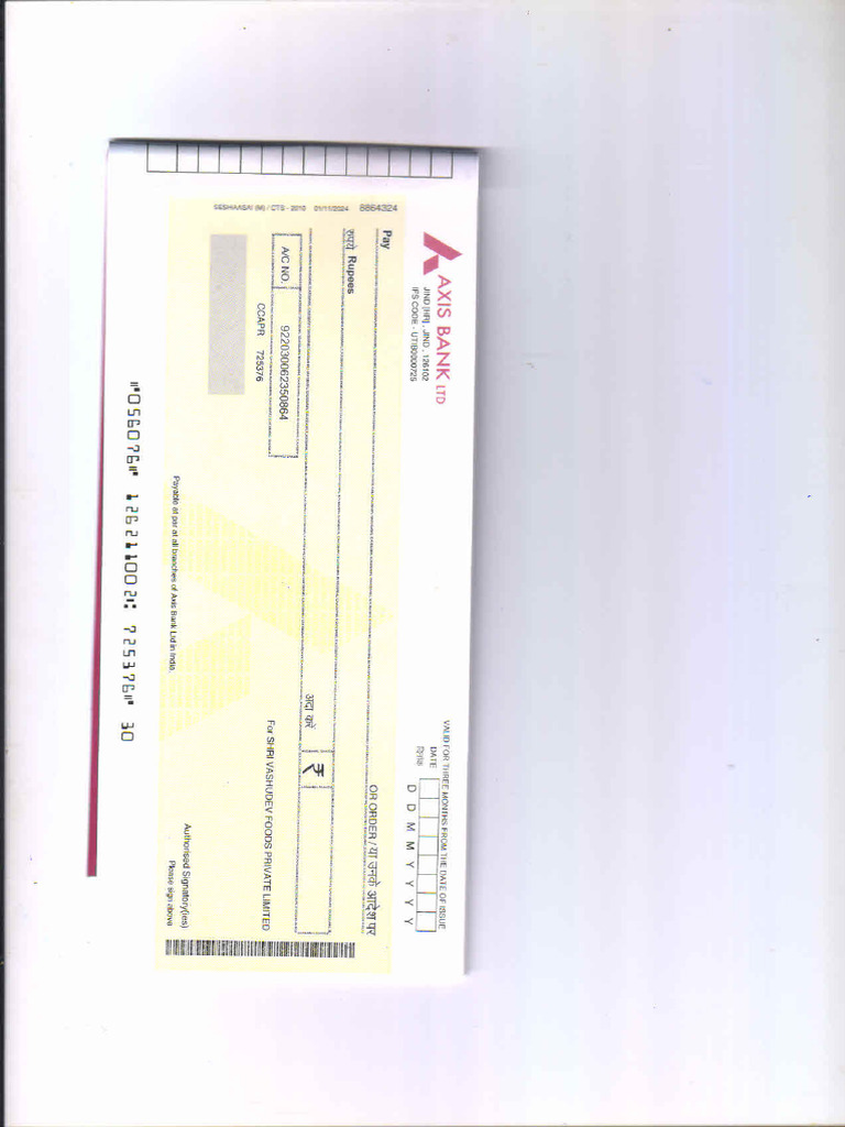 CHEQUE | PDF