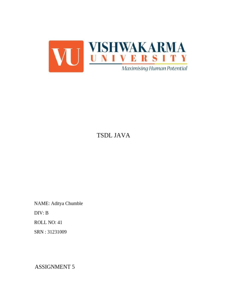 Assignment 5 | PDF