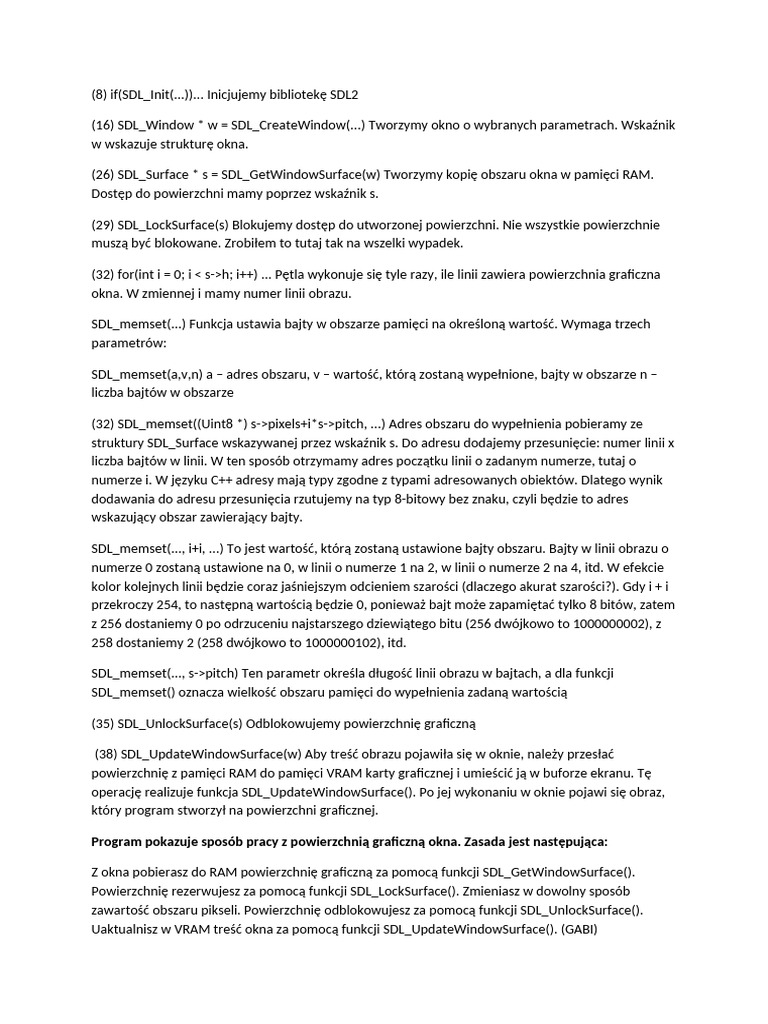 Grafika W C++ | PDF