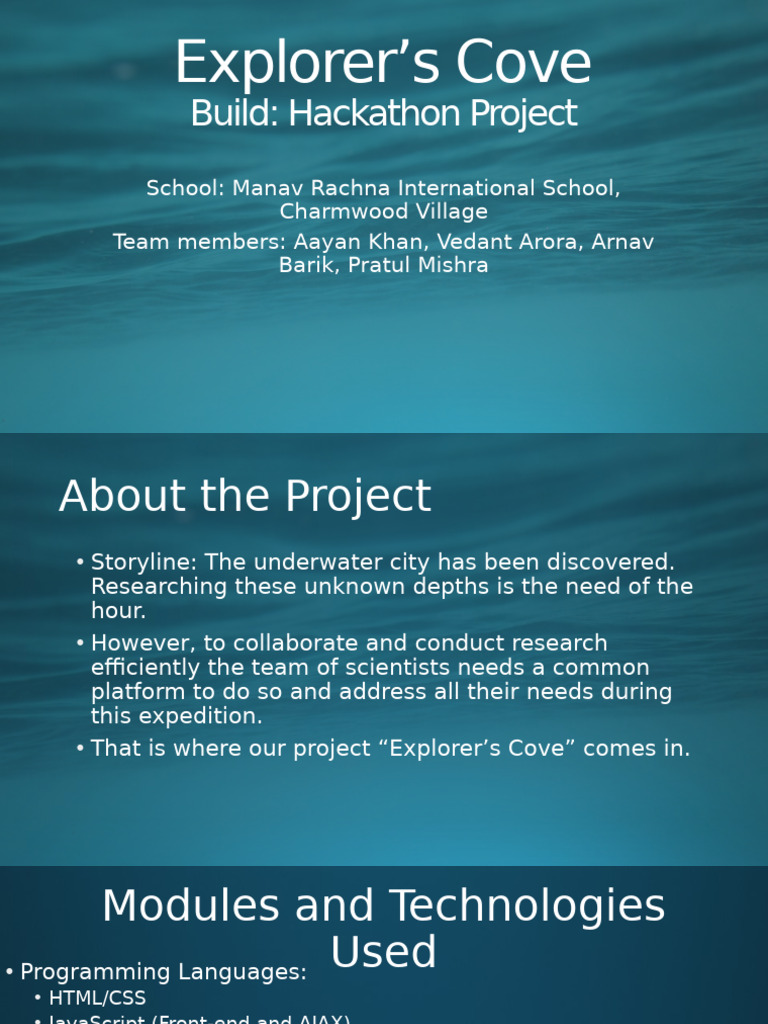 Explorer's Cove: User Login System | PDF | Computer Programming | World ...
