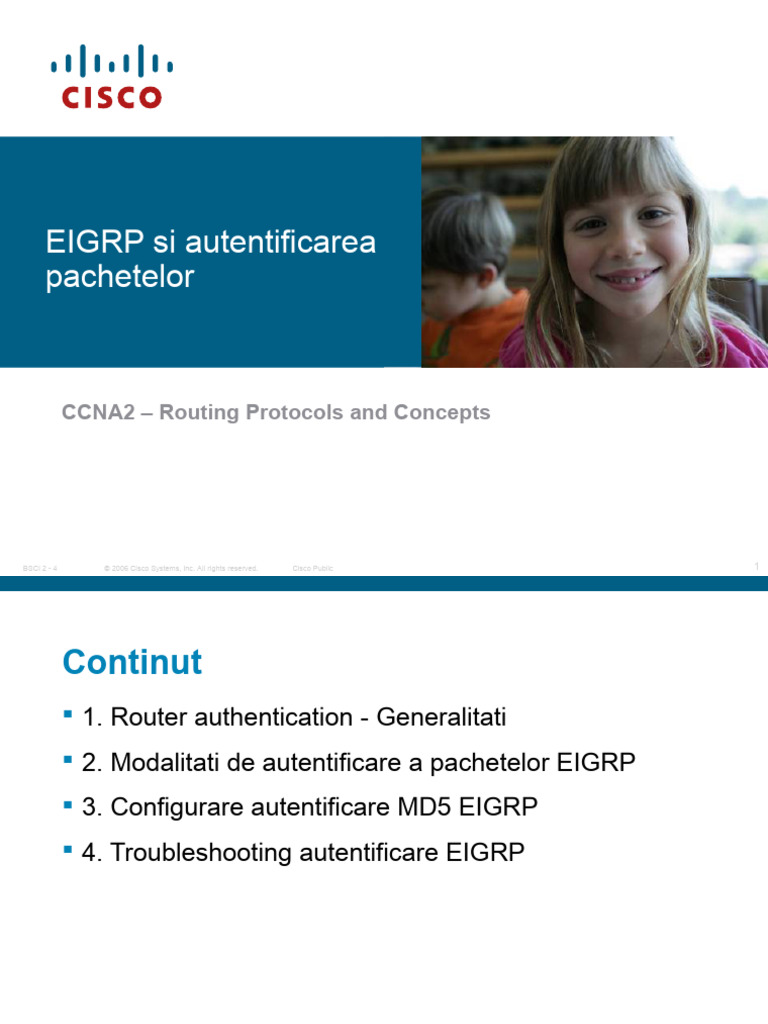 EIGRP Packet Authentication Overview | PDF | Internet Architecture ...