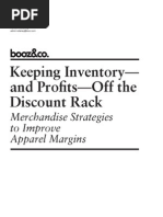 Keeping Inventory and Profits Off The Discount Rack