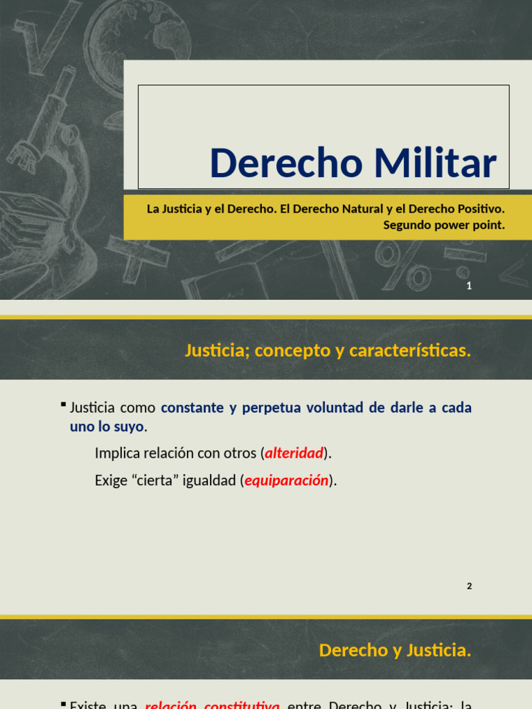 Conceptos Clave del Derecho Militar | PDF | Justicia | Crimen y violencia