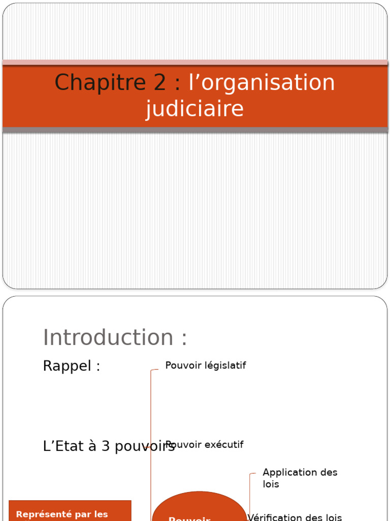 Organisation du pouvoir judiciaire au Maroc | PDF | Compétence | Loi ...