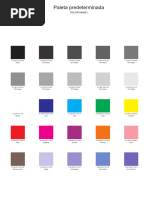 Códigos de Color en Corel Draw | PDF | Azul | Procesamiento de imágenes