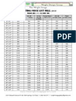 Price List, Basic Printing Oct 2010