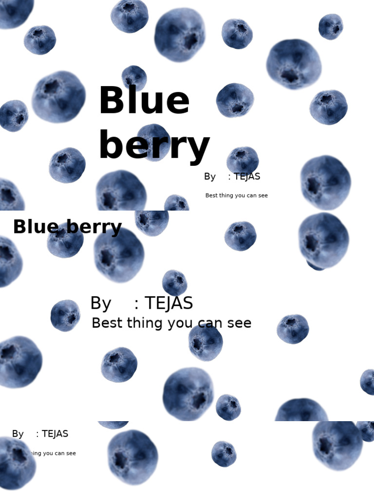 Blue Berry | PDF