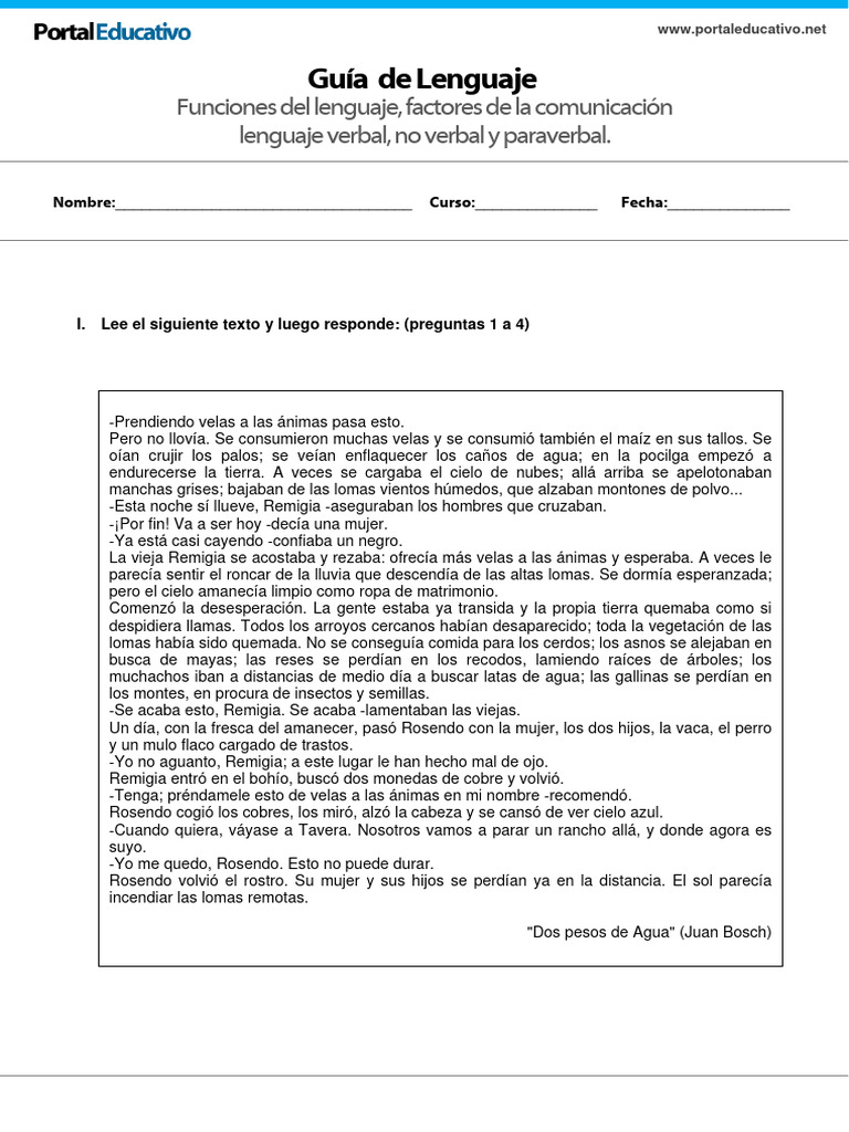 Funciones del Lenguaje y Comunicación | PDF | Comunicación