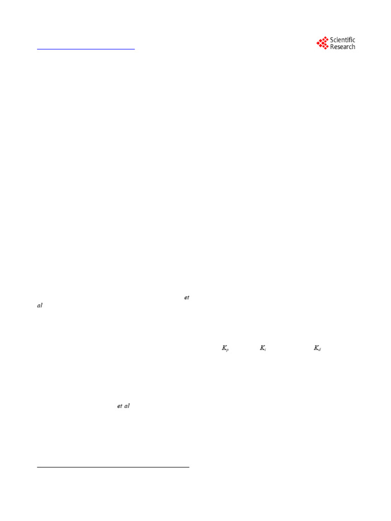2012 Modeling A Controller For An Articulated | PDF | Control Theory ...