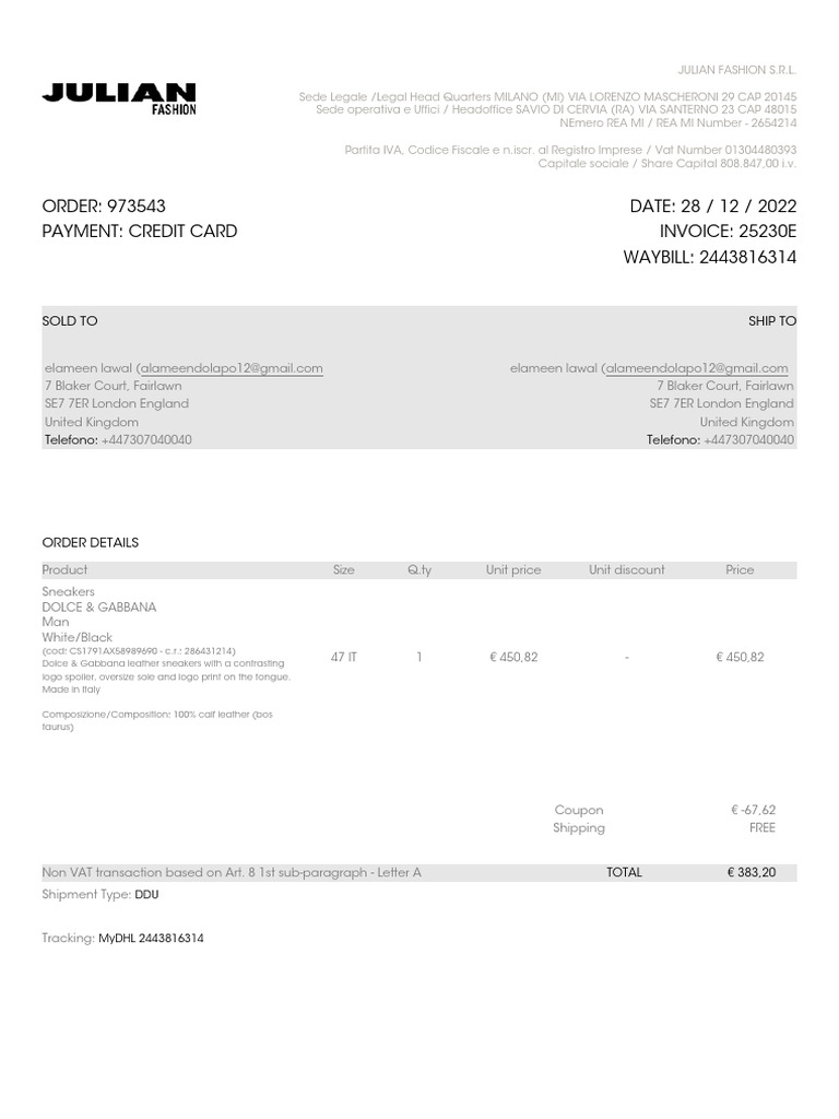 Billing | PDF