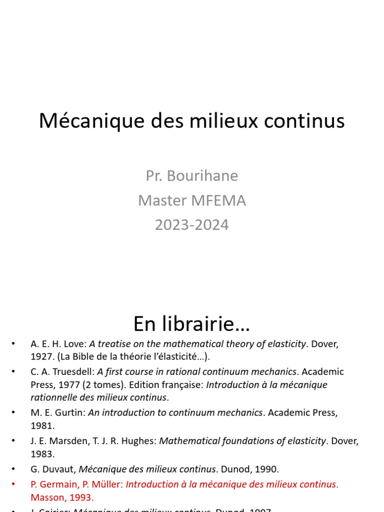 Introduction aux Tenseurs en Mécanique | PDF | Tenseur | Base (algèbre ...