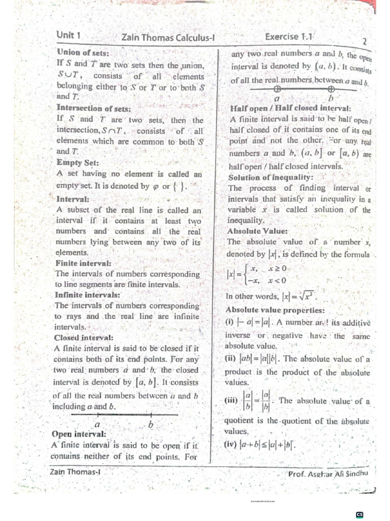 Exercise 1.1 Solution... | PDF