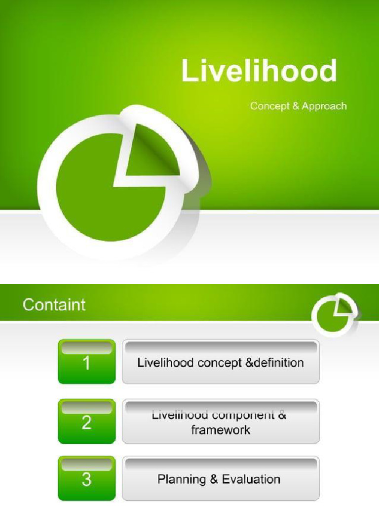 Livelihood | PDF